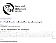 Tablet Screenshot of newyorkbehavioralhealth.com